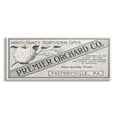 thumbnail image 3 of Stupell Industries Vintage Premier Orchard Co. Sign Antique Fruit, 40 x 17,Design by Daphne Polselli, 3 of 5
