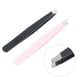 thumbnail image 4 of Juego De Pinzas Para Cejas De Acero Inoxidable, Punta Inclinada, Clips Profesionales Para Depilación Facial Para Un Cuidado Preciso En Casa O Salón, Negro Y Rosa, 2 Piezas, 4 of 7