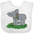 thumbnail image 3 of Inktastic Autism Support Elephants Boys or Girls Baby Bib, 3 of 4