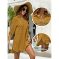 thumbnail image 2 of Almusen Swimsuit Cover up for Women Bathing Suit Beach Dress Bikini Coverup Shirt, 2 of 6