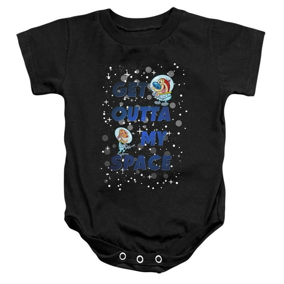 Ren And Stimpy Get Outta My Space Unisex Infant Snap Suit for Baby