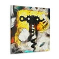 thumbnail image 2 of Corkscrew Expressionism Abstract - Canvas, 2 of 10