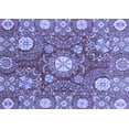 thumbnail image 1 of Ahgly Company Indoor Rectangle Abstract Blue Modern Area Rugs, 2' x 3', 1 of 4