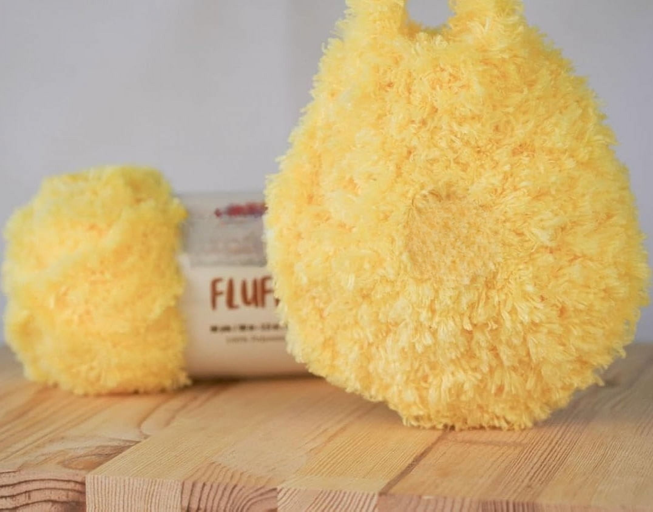 1 Skein/ 3 Skeins/ 5 Skeins Fluffy Bulky Yarn - Super Soft Chunky Fuzzy Blanket Weight # 5 Yarn for Knitting Crocheting Crafting 3.5 oz (100 g) 98 Yds (90 m)