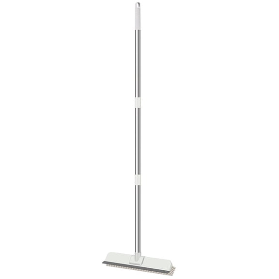 Long-Handled Stiff Bristle Cleaning Brushes, Bathroom Floor Tile Scrub Brushes, Grout Cleaning Brushes with Long Handle for Bathroom Kitchen Cleaning