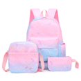 thumbnail image 2 of Mochilas escolares de gran capacidad para adolescentes y niñas, conjunto de mochilas escolares con estampado, bonitas bolsas para libros Fivean unisex, 2 of 2