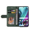 thumbnail image 5 of Compatible Motorola Edge S30 Case, Leather Wallet Case Stand View Magnetic Clasp Book Flip Folio Phone Cover - Green, 5 of 5