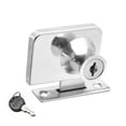 thumbnail image 1 of Showcase Lock Display Cabinet Sliding Glass Door Lock With Keys For 5-8mm Glass Wine Cabinet Lock Security Furniture Hardware, 1 of 5
