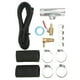 thumbnail image 5 of Kit de conector de tanque de transferencia auxiliar con conector de tubo de combustible, abrazadera en T 11025, repuesto para camionetas diésel Ford F250, color plateado, 5 of 12