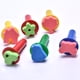 thumbnail image 5 of Juego de 6 pinceles de esponja para pintar DIY, sellos de esponja, herramientas de dibujo de sellos de tinta de grafiti para niños (patrón y color aleatorios), 5 of 5