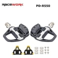 thumbnail image 3 of Pédales de Vélo de Route Racework Ultegra Pd-r8000 Pd-r550 Ultra Légères avec Crampons Sm-sh11, 3 of 5