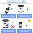 thumbnail image 2 of 8 Pack Hepa Filter for Inse S6T S6P Pro N6S Cordless Vacuum Cleaner, 2 of 5