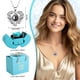 thumbnail image 5 of Collar Rosa Conservada Moshen Te Amo en 100 Idiomas, 5 of 6