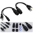 thumbnail image 3 of Passive POE Splitter, 12V Passive Ethernet POE Splitter, Cable  Telephone Switch Security Monitoring For Wlan, 3 of 8