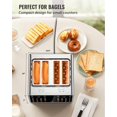 thumbnail image 2 of Keenstone Toaster 4 Slice, Digital Smart Toaster with TouchScreen, Dual Control Panel, Single Slot Toasting, Timer, Reheat & Defrost for Bagels, Brea, 2 of 8
