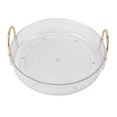 thumbnail image 2 of Organizador De Escritorio Transparente Impermeable Giratorio De 360 ​​​​grados Con Asas Dobles Para Cosméticos Y Productos Para El Cuidado De La Piel, 2 of 7