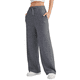 thumbnail image 1 of Pantalones Deportivos Holgados de Cintura Alta para Mujer, Gris Oscuro, L, 1 of 4