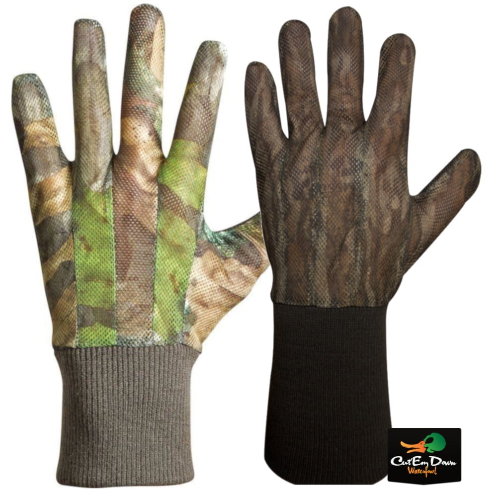 OL' TOM MESH BACKED LIGHTWEIGHT CAMO GLOVES