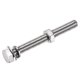 thumbnail image 4 of Uxcell M8 x 65mm Tornillos de cabeza hexagonal de acero inoxidable 304, juegos de tuercas, arandelas planas y de bloqueo 6 sets, 4 of 4