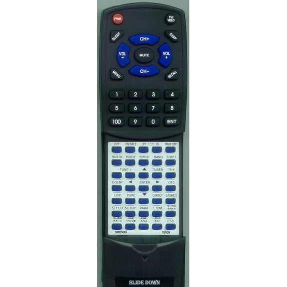 Replacement Remote for DENON 3990854004, RT3990854004, RC932, AVR4802RALT, AVR4802R