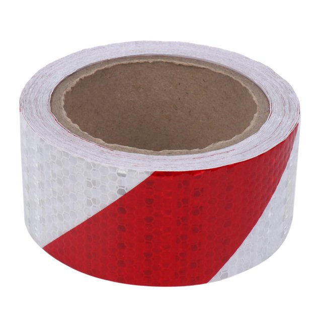 3 Pcs 10m x 5cm Safety Warning Tape Reflective Tape Self Adhesive Tape Reflective Strip Traffic Reflective Stickers