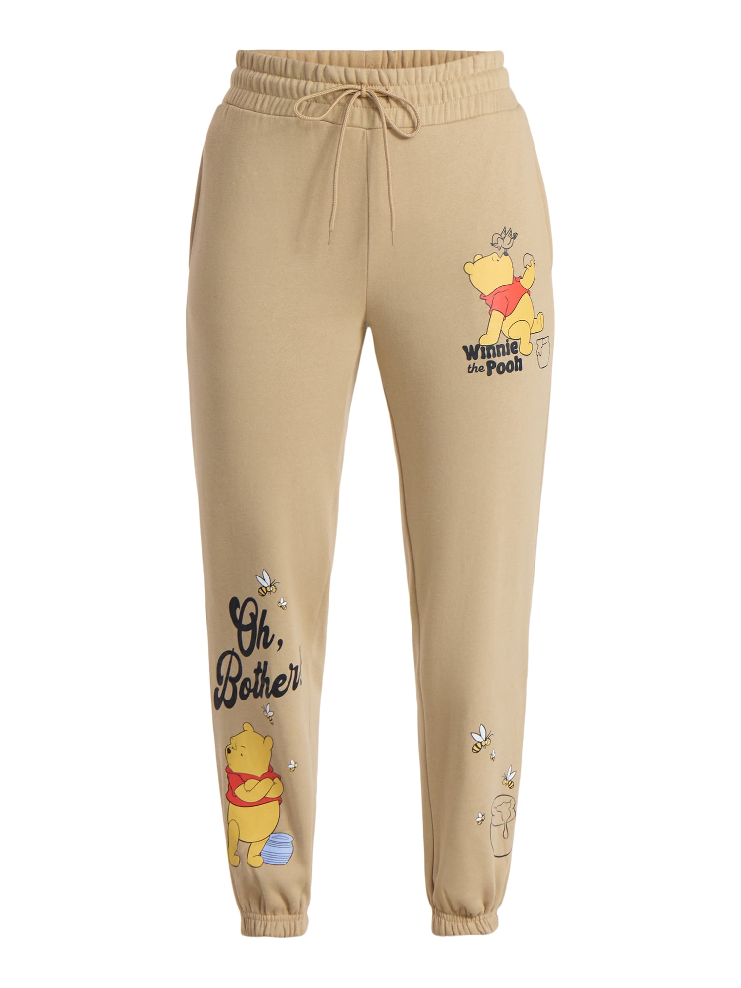 Disney Women's and Women's Plus Winnie the Pooh Graphic Jogger Sweatpants, Sizes XXS-2XL
