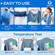 thumbnail image 3 of [4 Pack] Cooling Towel (40"x12"), Ice Towel, Soft Breathable Chilly Towel, Microfiber Towel for Yoga, Sport, Running, Gym, Workout,Camping, Fitness, W, 3 of 5