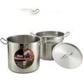 Winco SSDB12 12 Qt. Master Cook Double Boiler W/ Cover, Stainless Double BoilersSSDB12