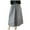 Black, variant on Wide Leg Pants for Women Plus Size Plaid Culotte Trousers Loose Casual Capri Pants for Women Blue M