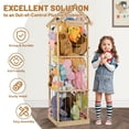 thumbnail image 2 of Almacenamiento vertical OCERAVE para animales de peluche, madera maciza, 1,4 m, 2 of 8