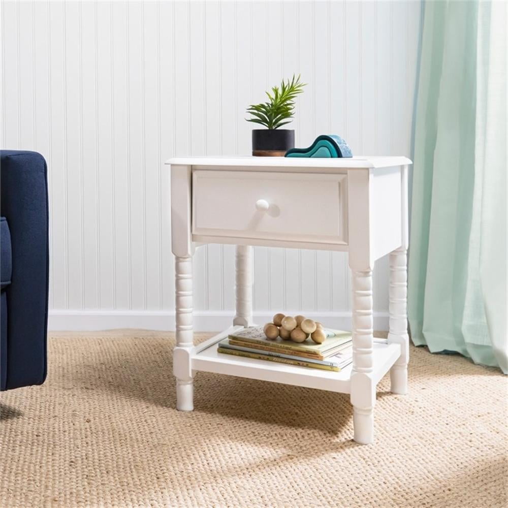 DaVinci Jenny Lind Engineered Wood Spindle Kids Nightstand in White