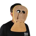 thumbnail image 4 of Máscara De Soldadura Marrón, Máscaras Protectoras De Soldadura De Cuero De Vaca Resistentes Al Calor Para Operación De Soldadura Eléctrica, 1 Ud., 4 of 8