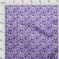thumbnail image 3 of oneOone Georgette Viscose Purple Fabric Travel Sewing Craft Projects Fabric Prints By Yard 42 Inch Wide, 3 of 5