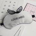 thumbnail image 4 of Bangcool Sleeping Mask Creative Letter Eye Mask Eye Shade with Ice Pack for Home Travel, 4 of 9