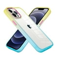 thumbnail image 3 of For iPhone 14 PRO Case Color Fading Gradient Two Tone Frame Hybrid Phone Cover, 3 of 3