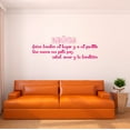 thumbnail image 2 of Spanish Wall Decals for Family Hallway - SEÑOR, Bendice A Mi Hogar Y A Mi Familia A Powerful Blessing Prayer in Spanish Home Wall Sticker - Size: 30 In x 12 In, 2 of 5