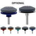 thumbnail image 2 of Accesorio para cortacésped y correpasillos Afilador de cuchillas para cortacésped Afilador de cuchillos universal Piedra de pulir Taladro electromecánico Taladro de mano Vástago de 1/4, Azul - Azul Vhermosa BST3083892, 2 of 5