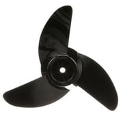 MotorGuide Machete III Three-Blade Propeller — Cast Aluminum, 3.5-Inch Hub — For Shallow Water, Includes Prop Pin and Nut