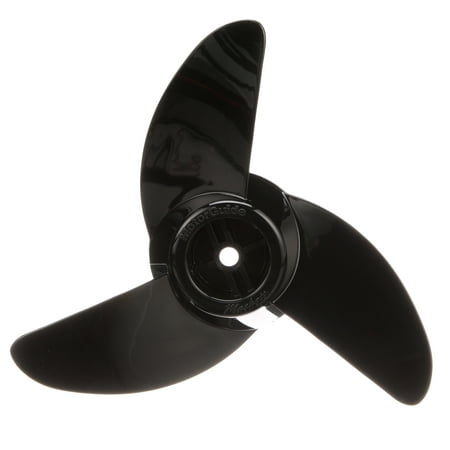 MotorGuide Machete III Three-Blade Propeller — Cast Aluminum, 3.5-Inch Hub — For Shallow Water, Includes Prop Pin and Nut