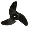 MotorGuide MGA089B Machete III Three-Blade Propeller ? Cast Aluminum, 3.5-Inch Hub ? For Shallow Water, Includes Prop Pin and Nut