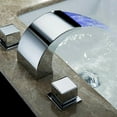 thumbnail image 2 of Fichiouy Stainless Steel Roman Silver Faucet, 2 of 10