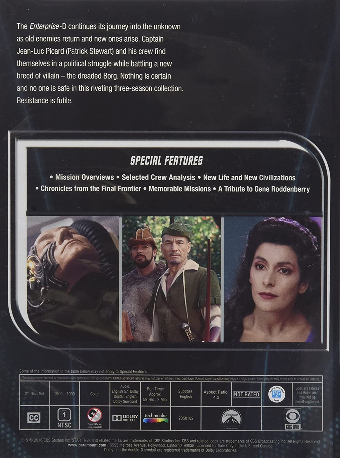 Star Trek The Next Generation: The Complete Series (DVD) - image 4 of 8