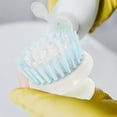 thumbnail image 4 of Raindrops 2Pcs Vegetable Cleaning Brush With Handle For Kitchen Cleaning Blue Plastic, 4 of 8