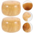 thumbnail image 2 of Go Pièces d'Échecs Conteneur 2 Pcs Bol Rond en Bois Classique 14.5x14.5 Po, 2 of 8
