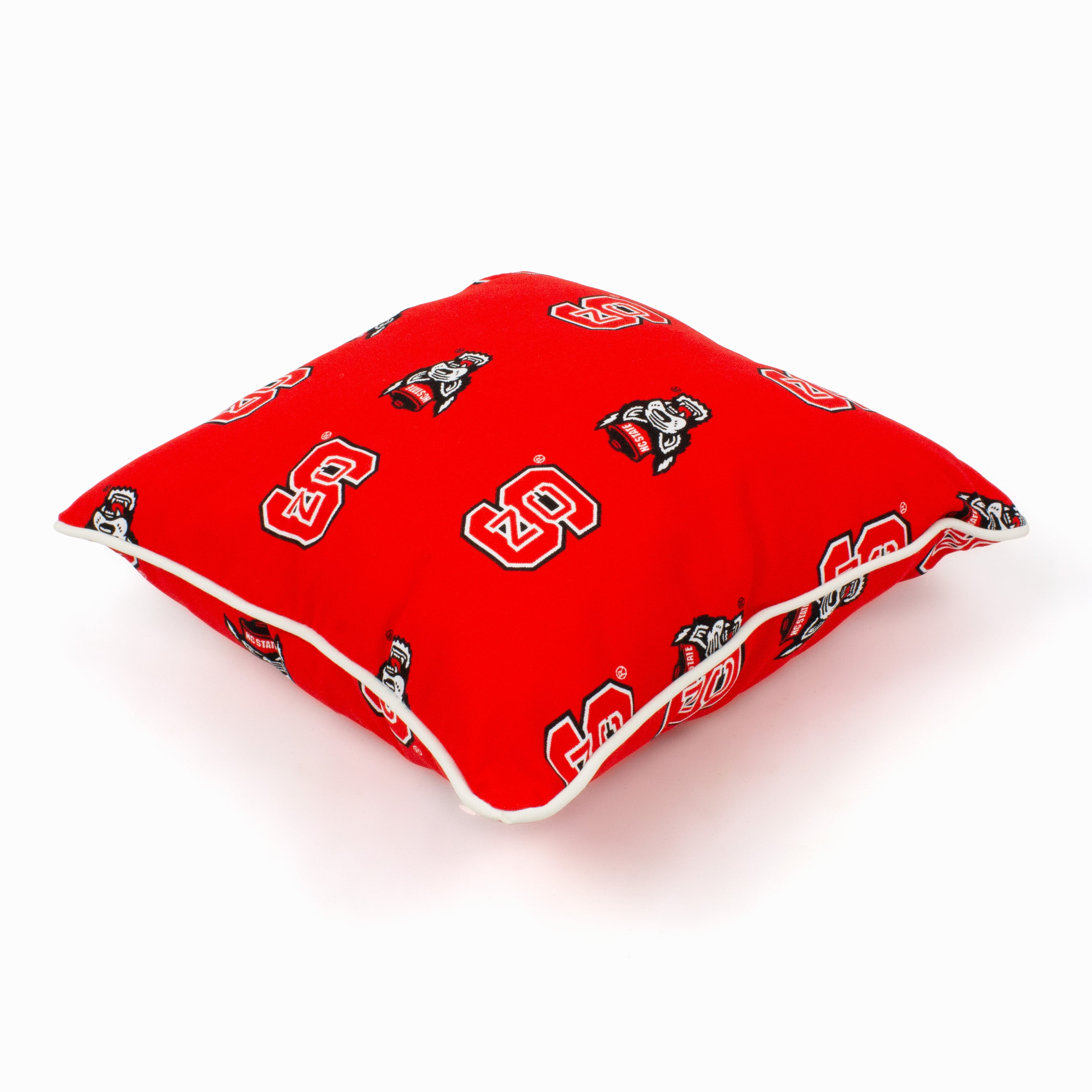 North Carolina State Wolfpack College Covers Indoor or Outdoor Decorative Pillow 16 in x 16 in