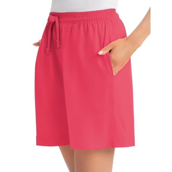 Knit Shorts With Side Pockets By Collections Etc.™