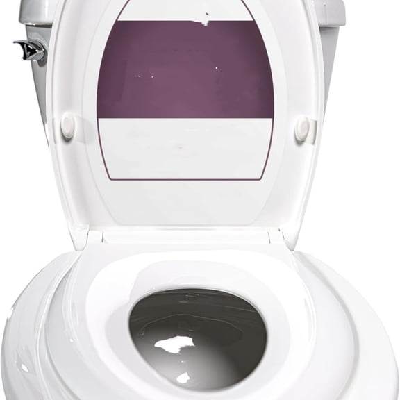Potty Training Seat - Soft Close, Elongated White, Adult & Child Combo