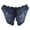 Dark Blue, variant on Women’s lace briefs panties with cage back