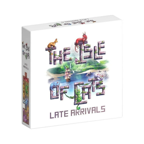The City of Games City of Games Isle of Cats - Late Arrivals, Strategy Game, Ages 8 , 9.50 x 9.25 In