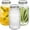 64oz-3packs, variant on Mason Jars 16 Oz with Lids 6 Packs, Vintage Wide Mouth Glass Canning Jar for Pickling, Fermenting, Storing, Canning, Home Decor, Salad Jam and DIY Crafts